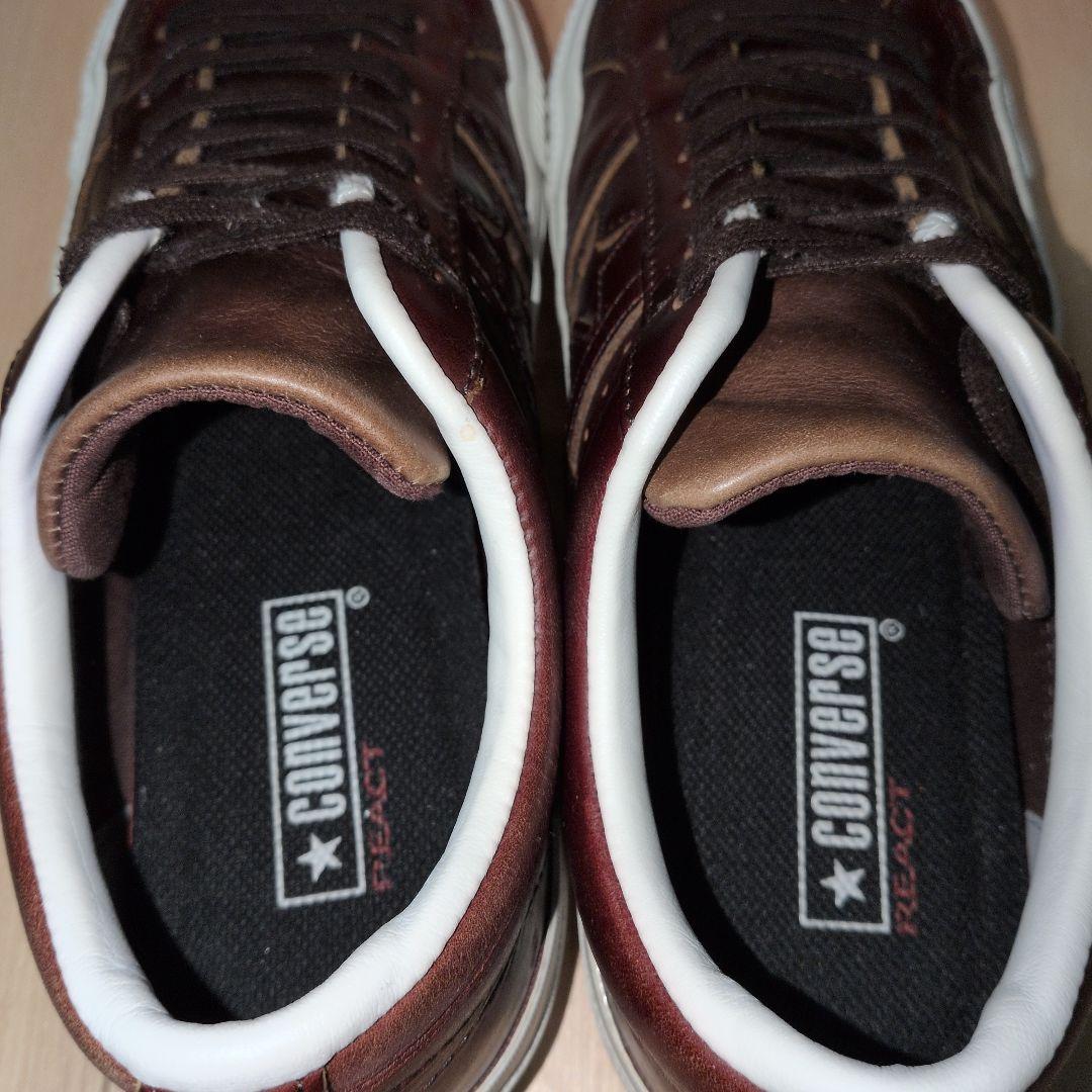 US8】ジャックスター レザー バーガンディー ALL STAR ワンスター