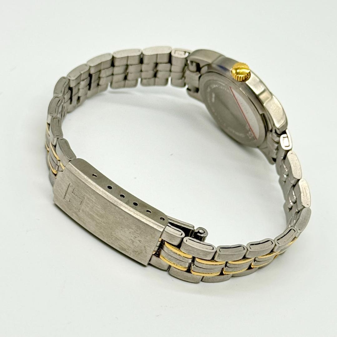 美品 稼働品 TISSOT ティソ 腕時計 デイト シルバー文字盤 3針 箱付き