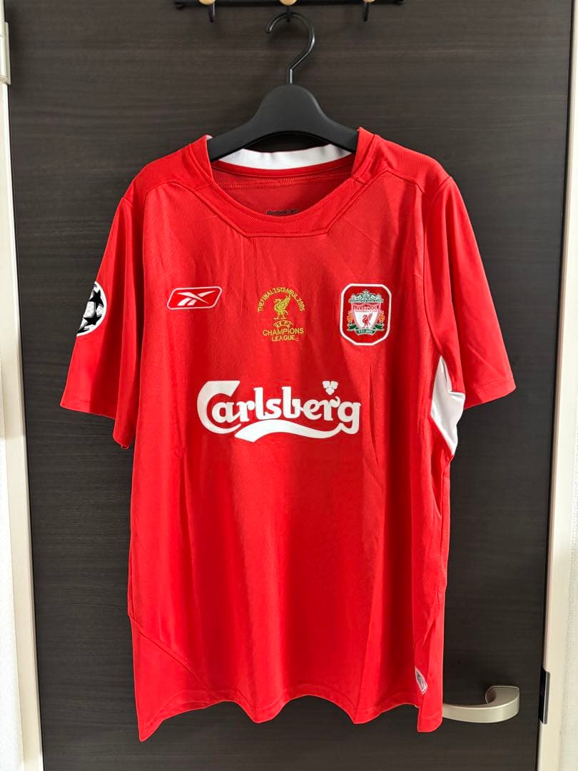楓*様 リバプール ジェラード サイン入りユニフォーム - メルカリ