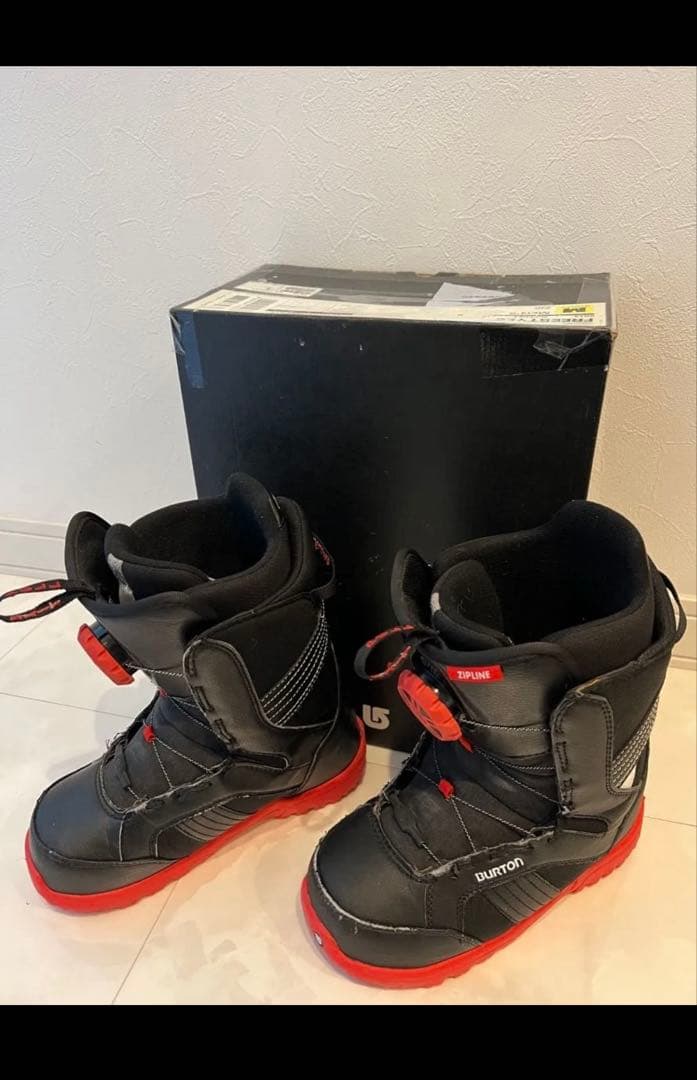 バートン ジップライン 23cm BURTON（バートン） 23-24 BURTON スノーボード ブーツ キッズ Kids