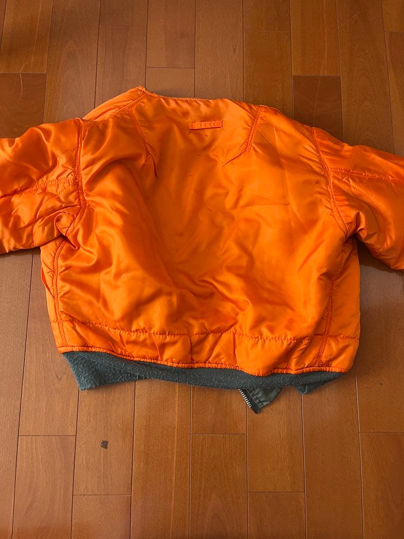 t*k様 70s中期モデル MA1リバーシブル着用可能22.300→18.300