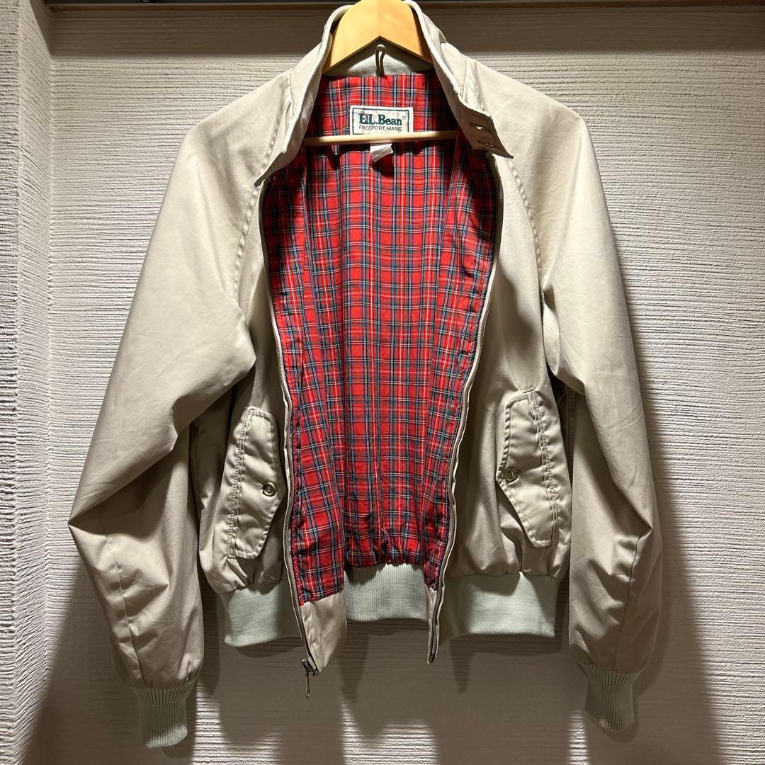 80s USA製 L.L.Bean ハリントンジャケット スイングトップ