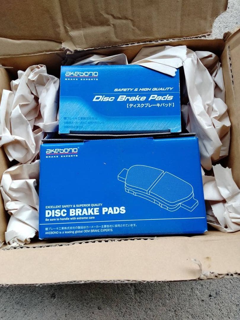 Z34 純正 曙ブレーキキャリパー&パッド 黒 4個セット Fr/Rr - メルカリ