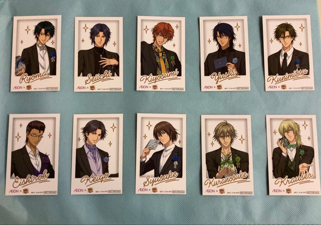 新テニスの王子様 チェキ風カードコンプリートセット - メルカリ