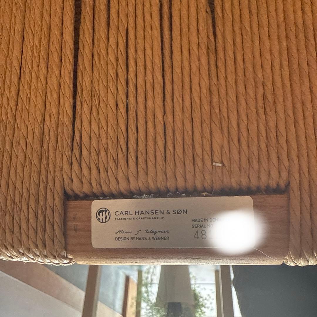 ch24 Yチェア エルム材 SH45cm birthday edition - メルカリ