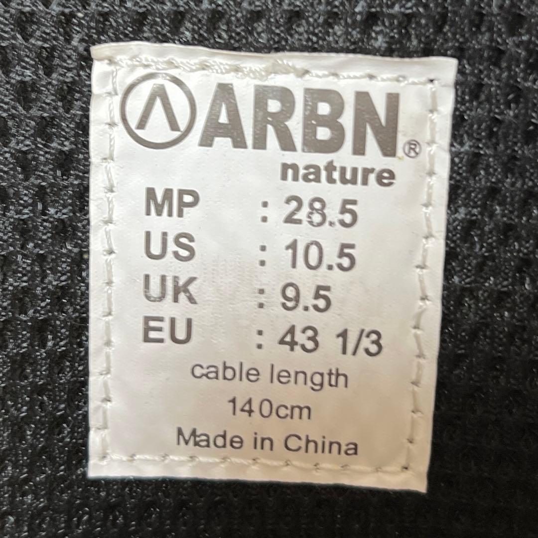 【超美品_即日発送】ARBN エアボーン スノボブーツnature 28.5cm