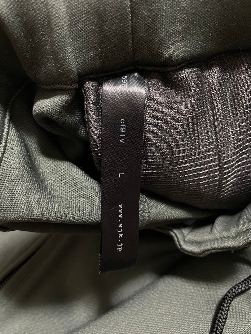 wjk ジャージ セットアップ チャコールグレー L workout - メルカリ