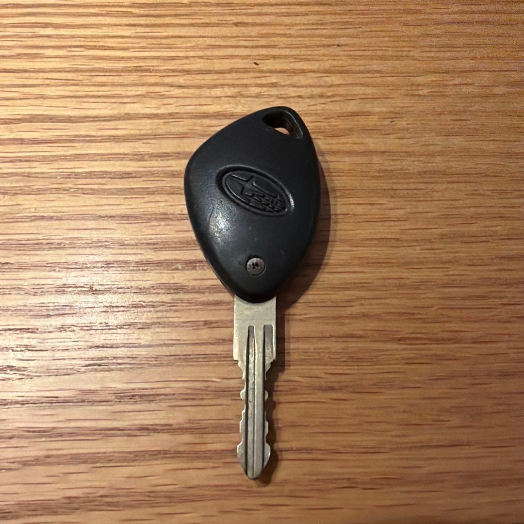 スバル 純正 2ボタン 中古品 サンバー ステラ R1 黒 キーレス