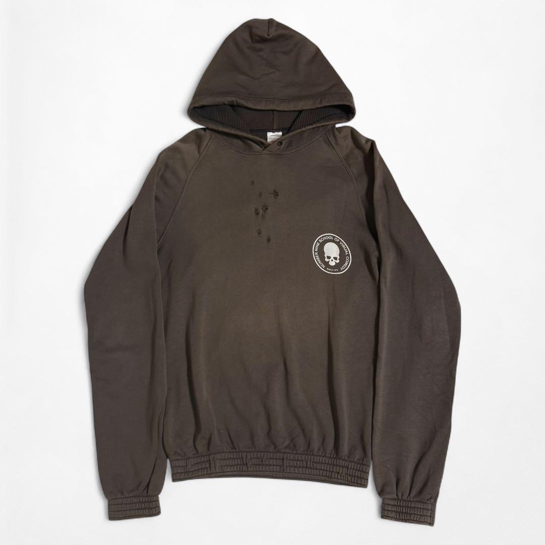 01SS 初期 NUMBER NINE 弾痕 スカル ドクロ パーカー 3 - メルカリ