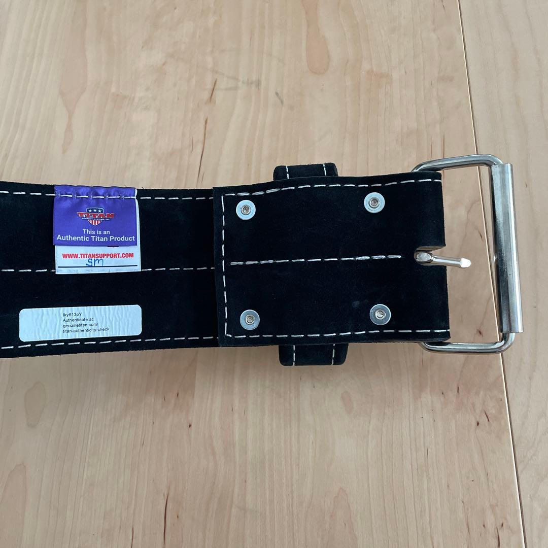 美品】タイタン トロブラボー パワーリフティングベルト 10mm