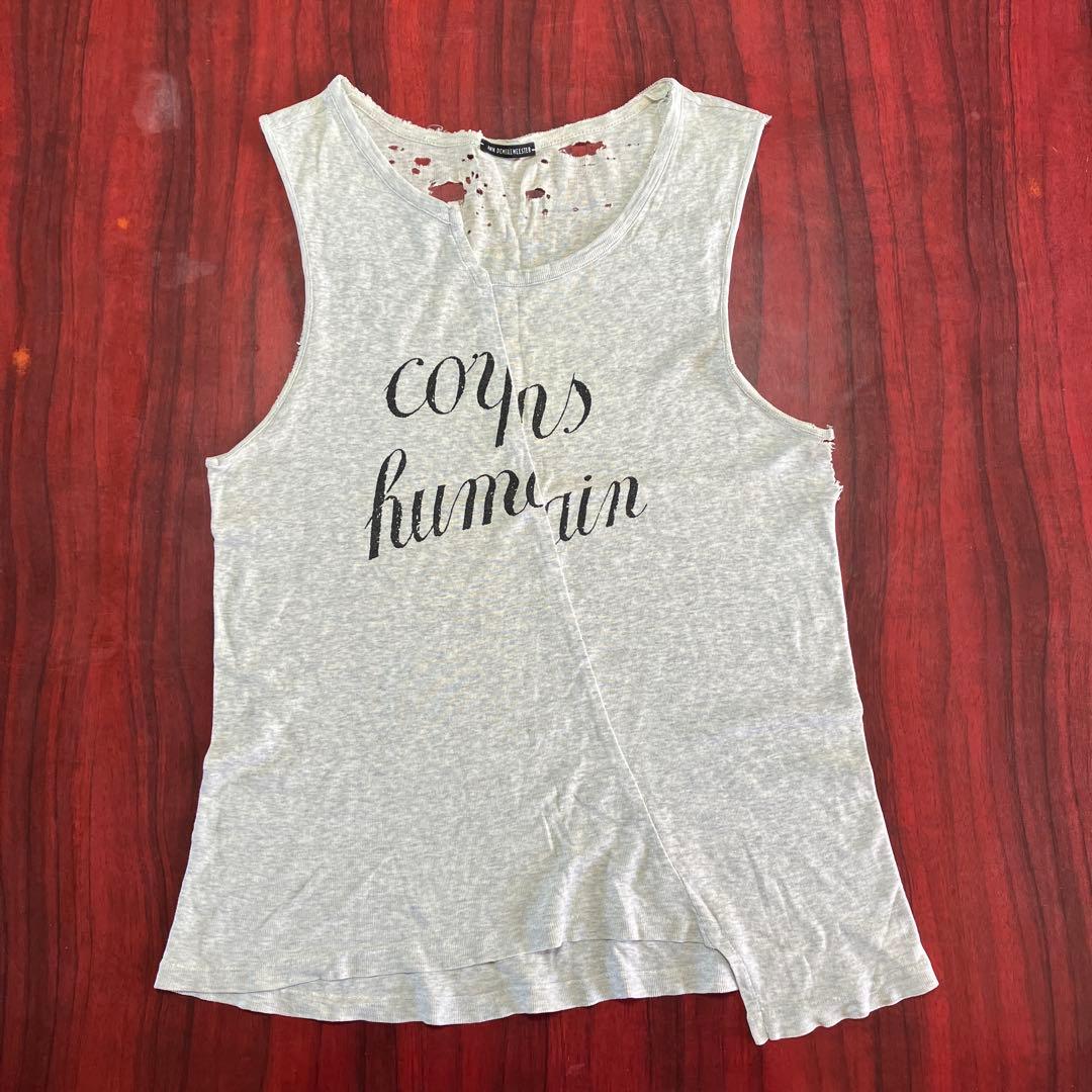 アンドゥムルメステール　タンクトップ ANN DEMEULEMEESTER タンクトップ アンドゥムルメステール - メルカリ