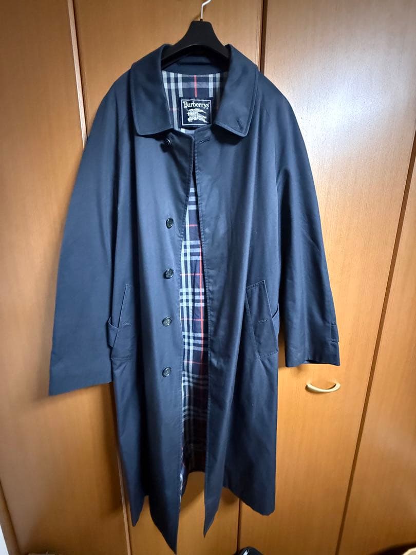 希少 Burberrys' ステンカラーコートノバチェック 90s ヴィンテージ