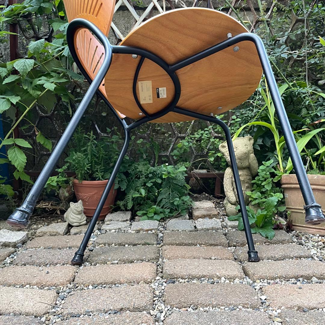 デンマーク フレデリシア 椅子 ナナディツエル 赤 ウェグナー 北欧