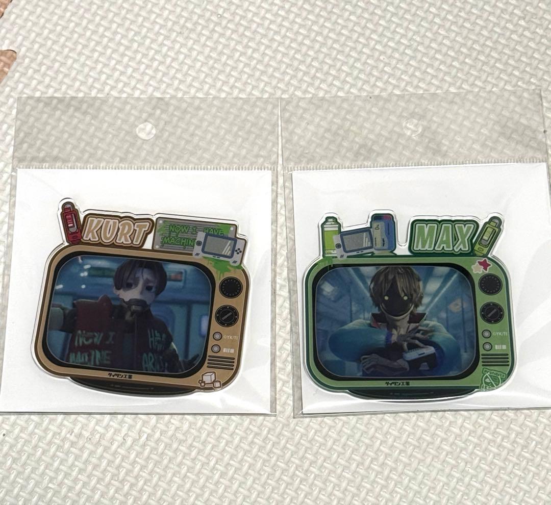 銀河特急 ミルキーサブウェイ レトロ風アクリルマグネット カート