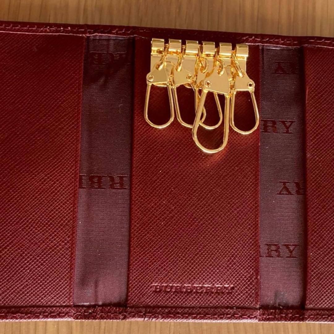 BURBERRY バーバリー ノバチェック キーケース】 - メルカリ