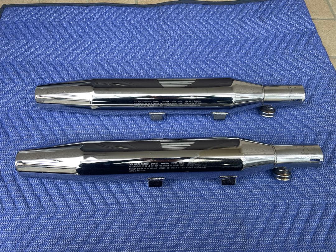 ハーレー スポーツスター北米マフラー パンチアウト16mm '04～'13