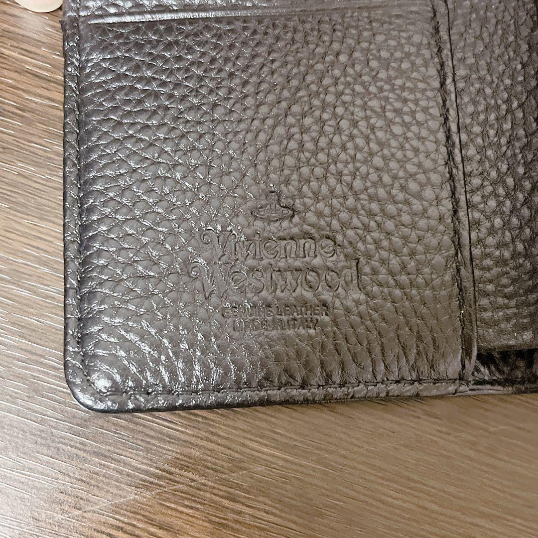 VivienneWestwood ミニ財布 ブラック シルバー 三つ折り財布の通販はau