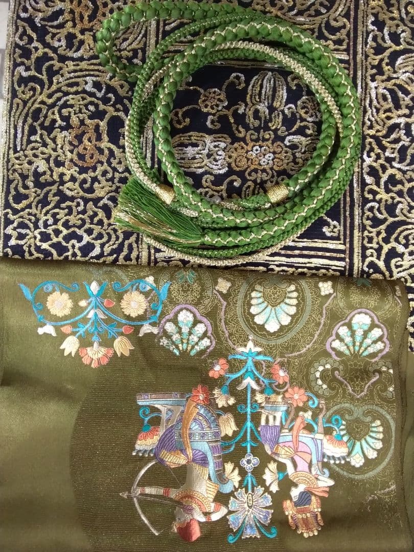 振袖フルセット、正絹振袖、成人式、帯揚げ帯締め、西陣高級袋帯、長襦袢、