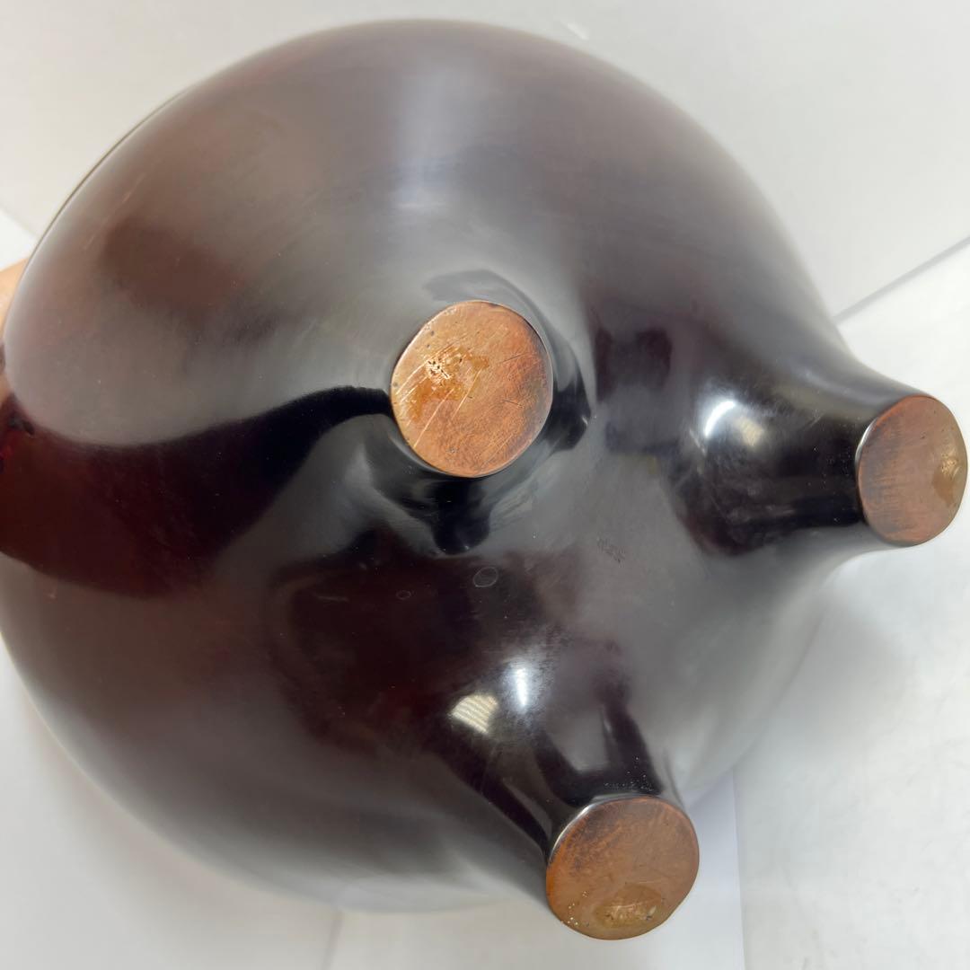 角谷莎村 風炉釜 共箱 7.8㌔ 東Y7-1106①タルサ - メルカリ