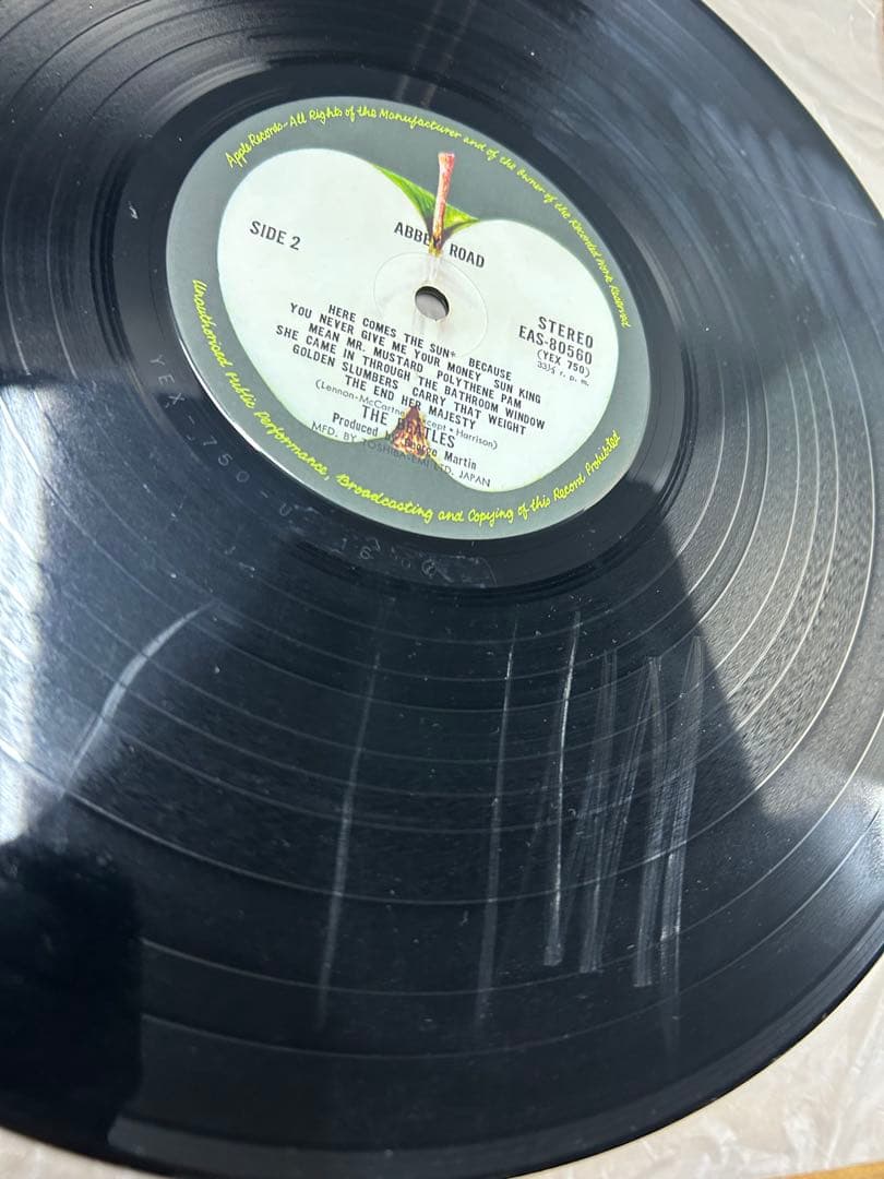 動作未確認】ビートルズ / アビイ•ロード EALF97001 - メルカリ