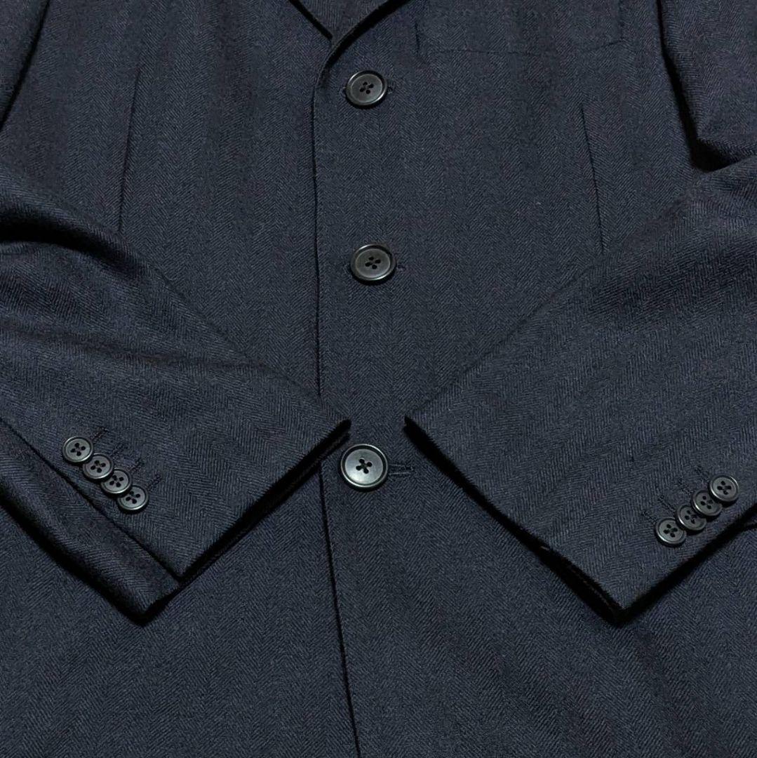 Dunhill ダンヒル チェスターコート ヘリンボーン ロングコート