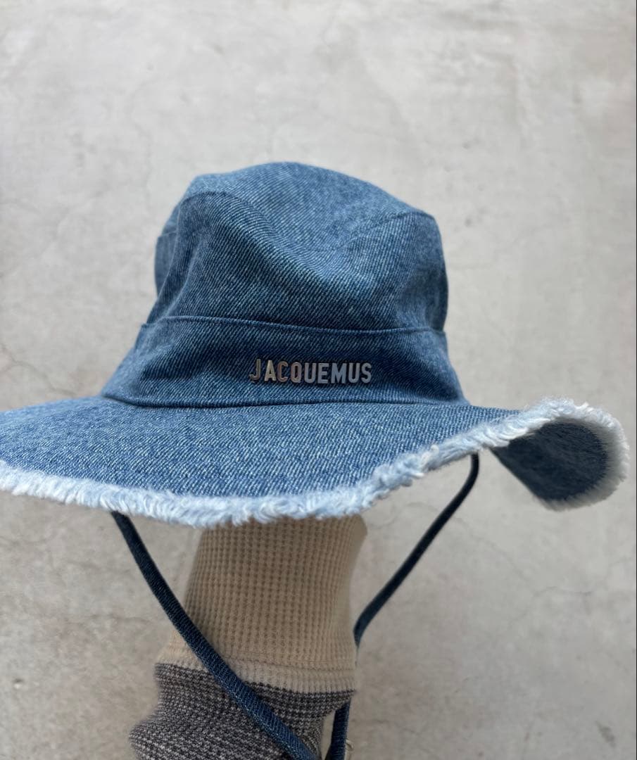 jacquemus バケットハット デニム 60 - メルカリ