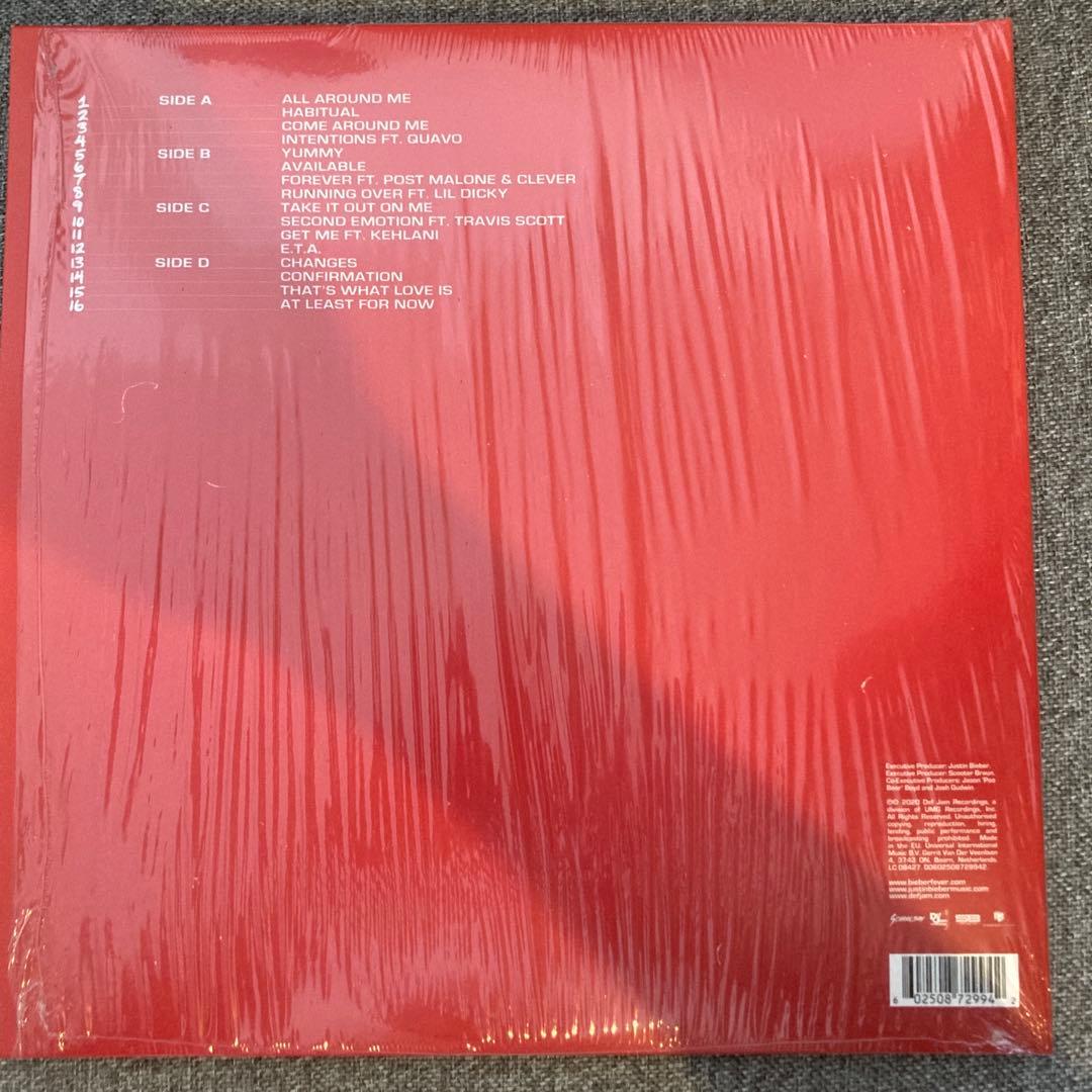 Justin Bieber CHANGES レッドレコード - メルカリ