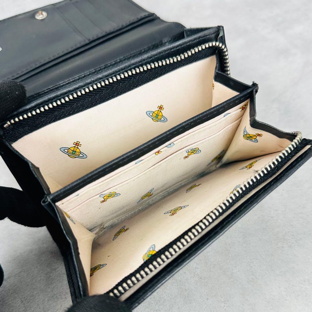 Vivienne Westwood オーブ マルチストライプ 二つ折り財布 - メルカリ