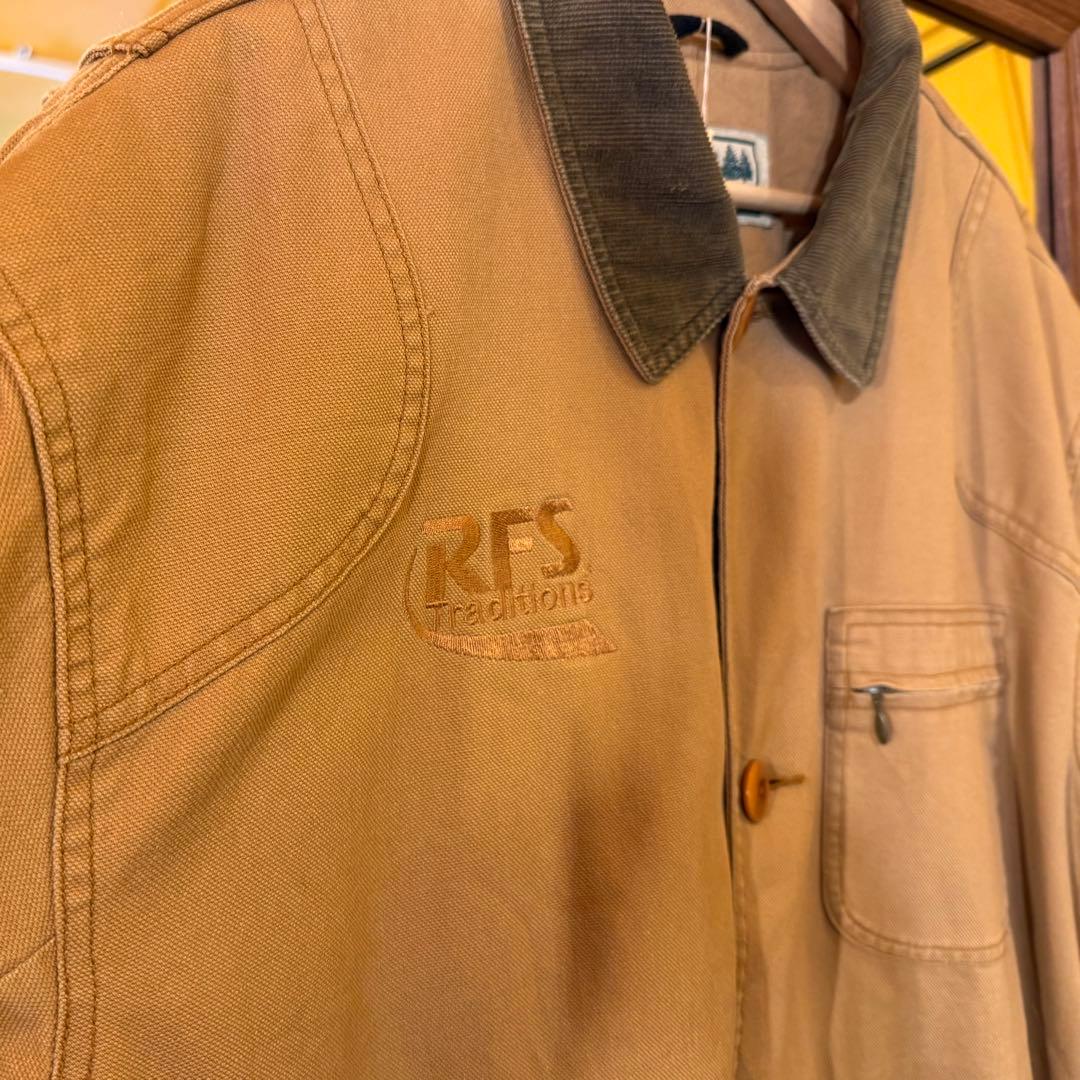 90s L.L.Bean ヴィンテージエルエルビーン　ベージュ カバーオール