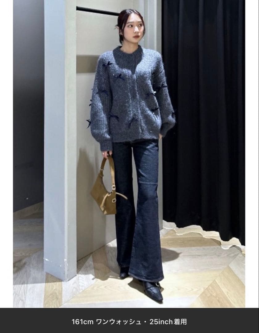 MOUSSY MVS FLARE フレアデニム ワンウォッシュ - メルカリ