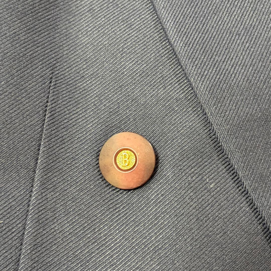 BURBERRY バーバリー スーツ セットアップ ネイビー ゴールド金具