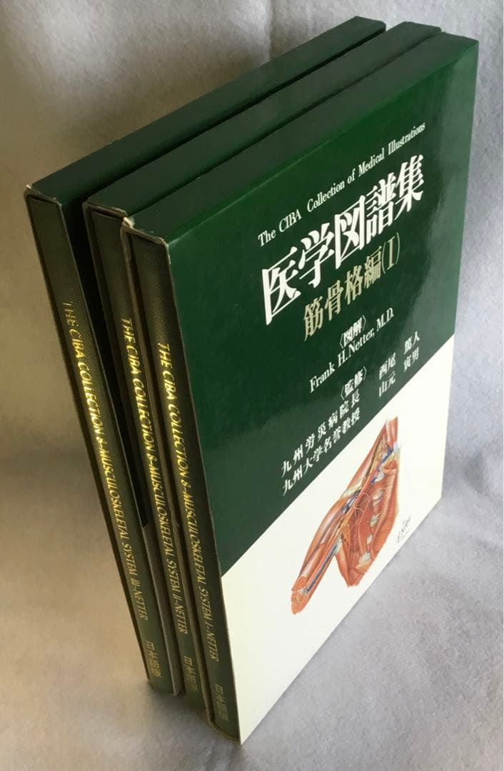 医学図譜集/筋骨格編 Ⅰ・Ⅱ・Ⅲ ３巻セット/箱★書込無し Amazon.co.jp: ネッター医学図譜 : 学生版 筋骨格系 1 医療 図解