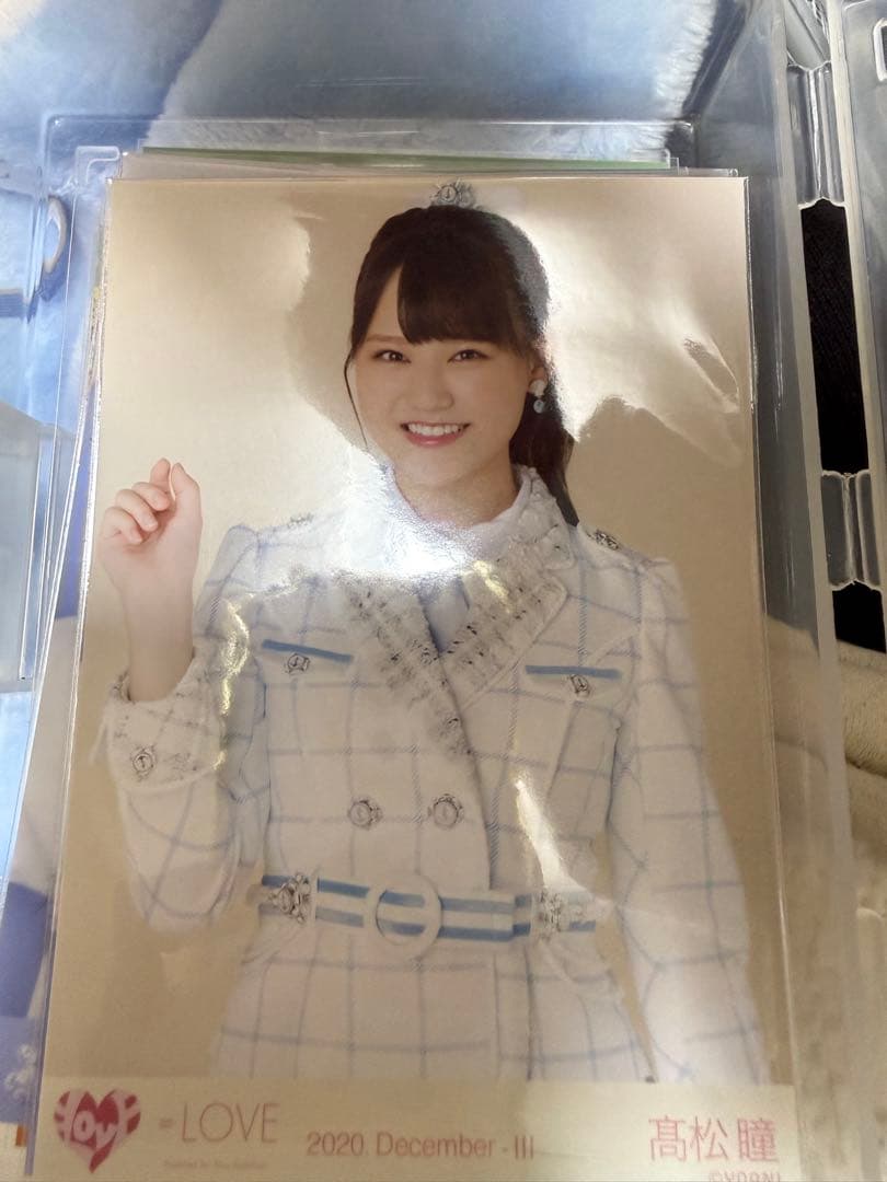 イコラブ ＝LOVE 生写真 髙松瞳 青春サブリミナル 歌唱衣装 チュウ