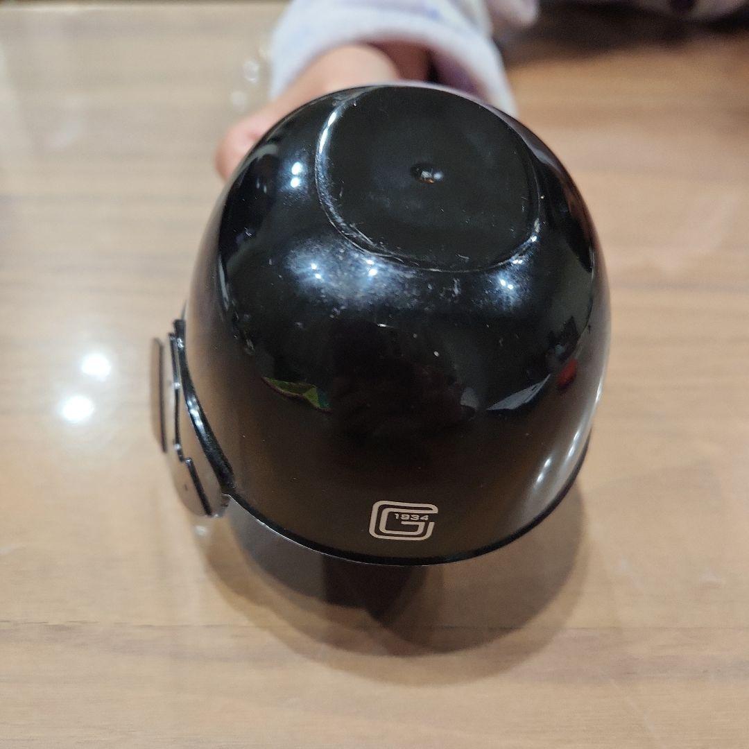 読売ジャイアンツプラスチック製お皿ブラック バッティングヘルメット