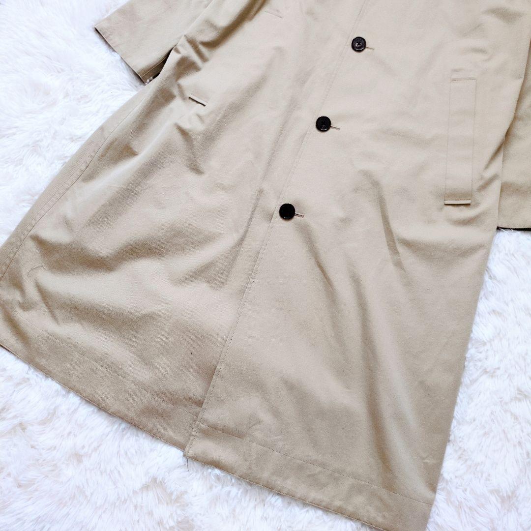 極美品 近年✨ティッカ リバーシブルステンカラー テントコート ベロア