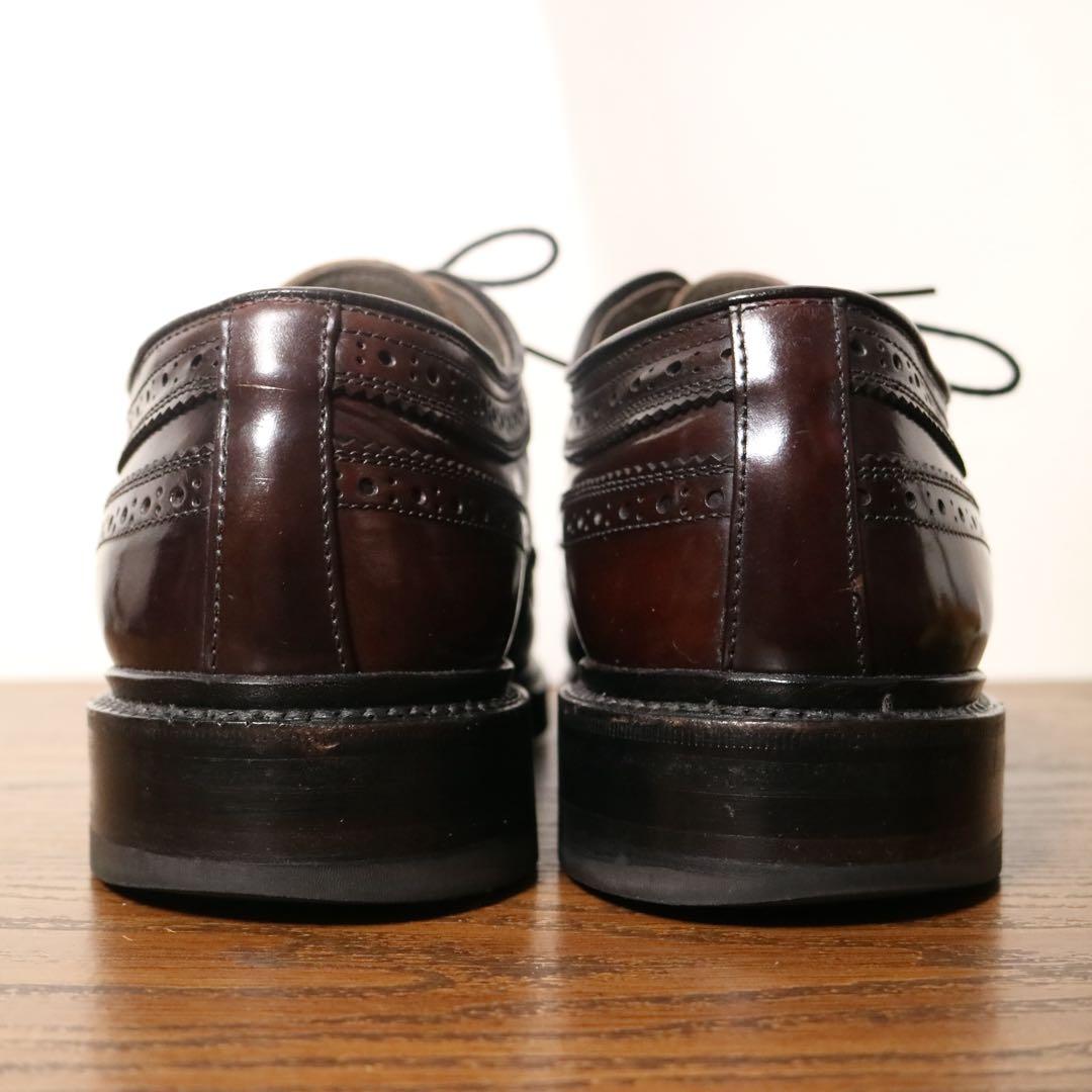 超美品】 コードバン ジョンストンマーフィー 24.5 日本製 チヨダ 革靴