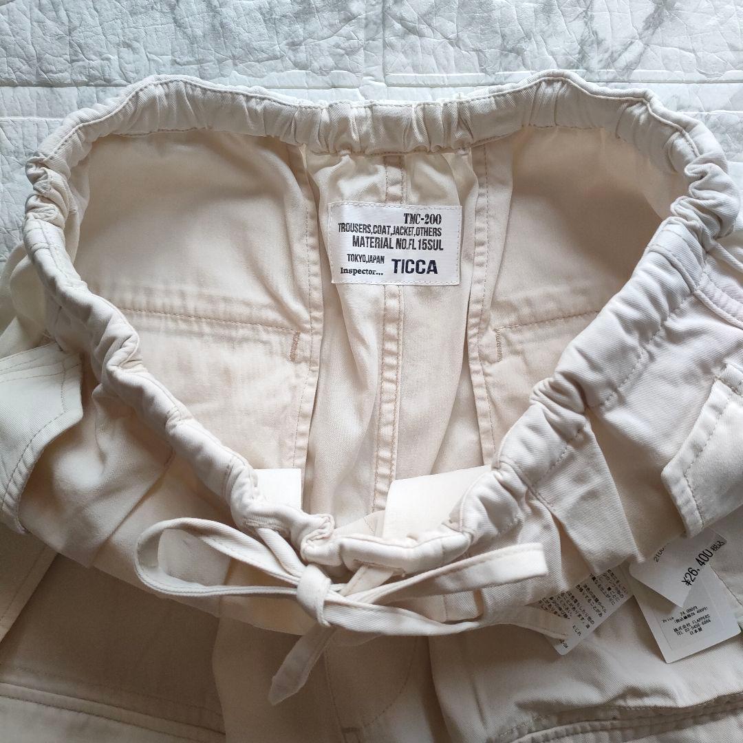 新品・タグ付】TICCA カーゴパンツ パラシュートパンツ F - メルカリ