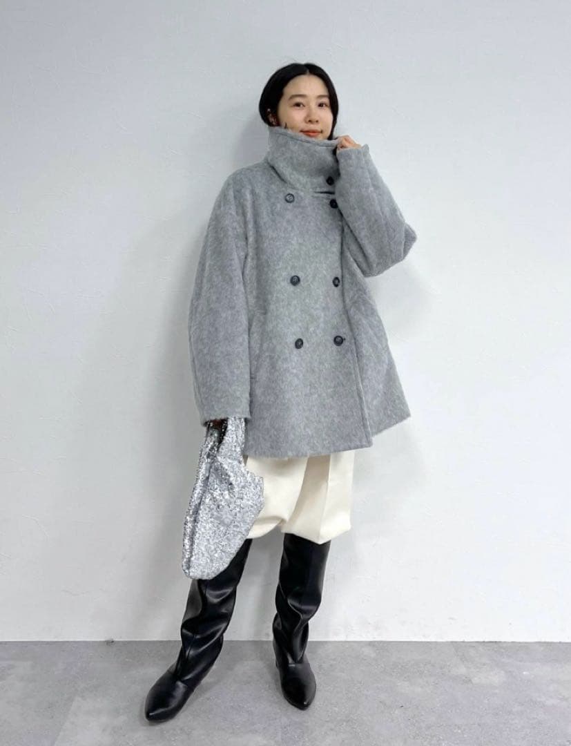 LEPSIM レプシム シャギー2WAYミドルコート - メルカリ