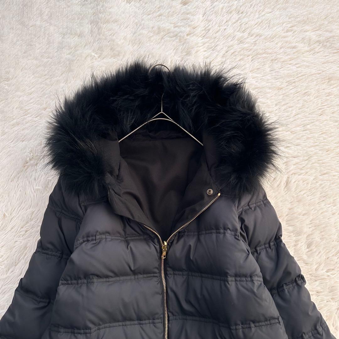 ドゥーズィエムクラス リバーシブルダウンジャケット 2way ラクーン