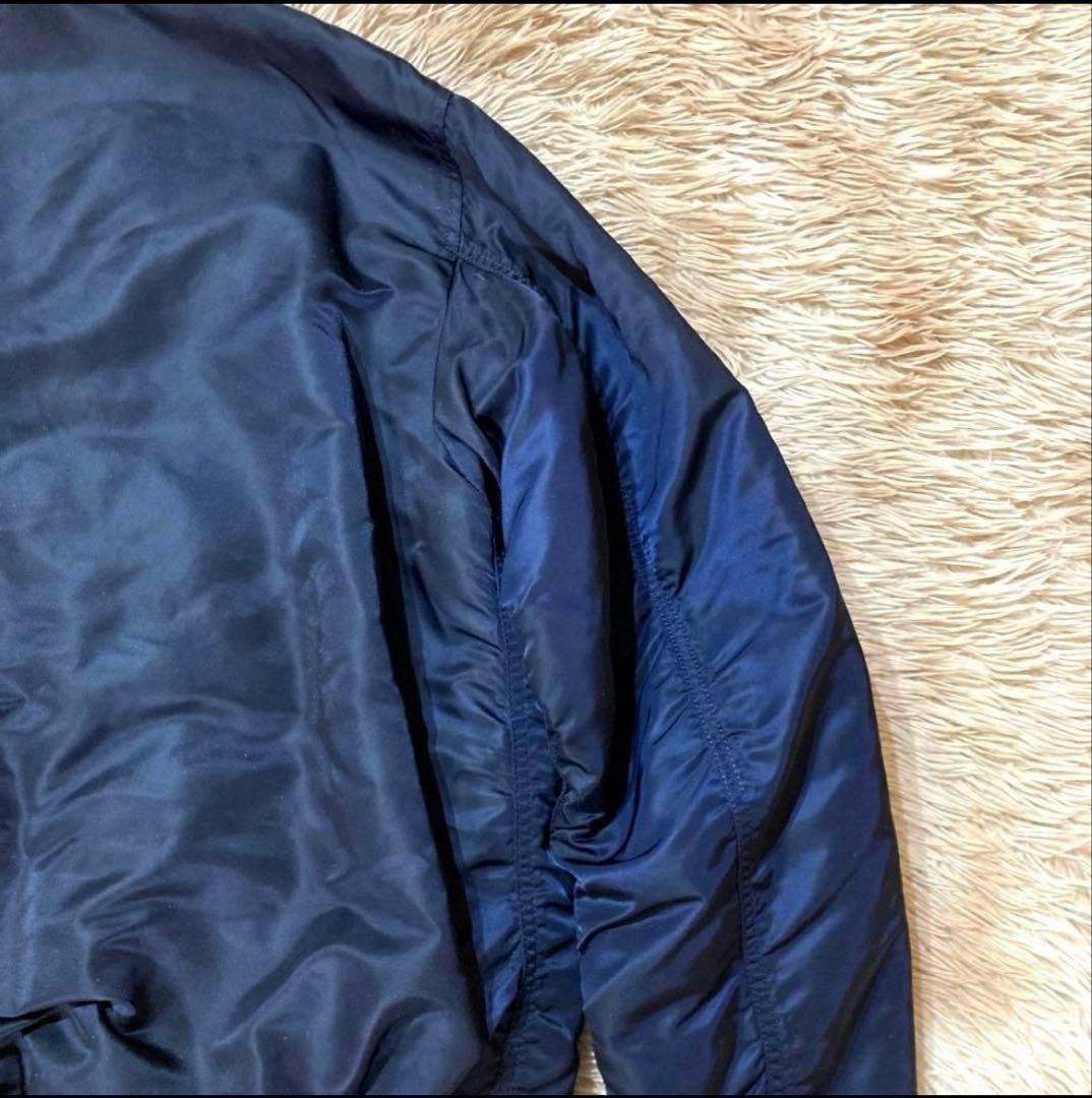 ALPHA INDUSTRIES ネイビー ジャケット L ALPHA INDUSTRIES ネイビー