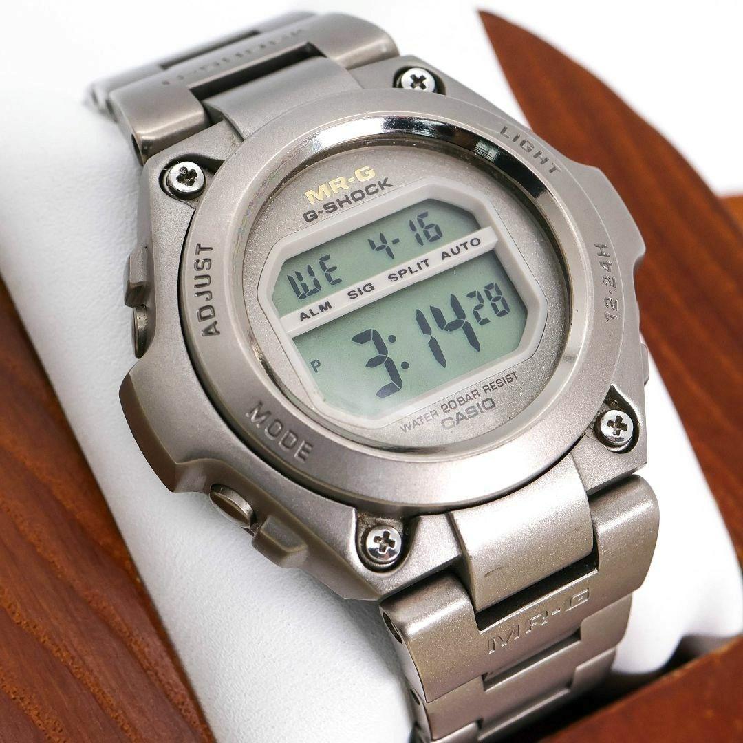 稼働 CASIO MR-G 腕時計 MRG-100T デジタル チタン1201 - メルカリ