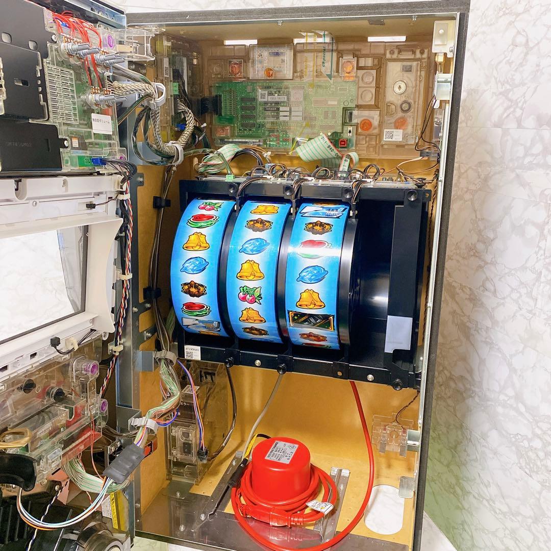 たのメル便】 パチスロ実機 エウレカAO コイン不要機 美品 家庭用電源