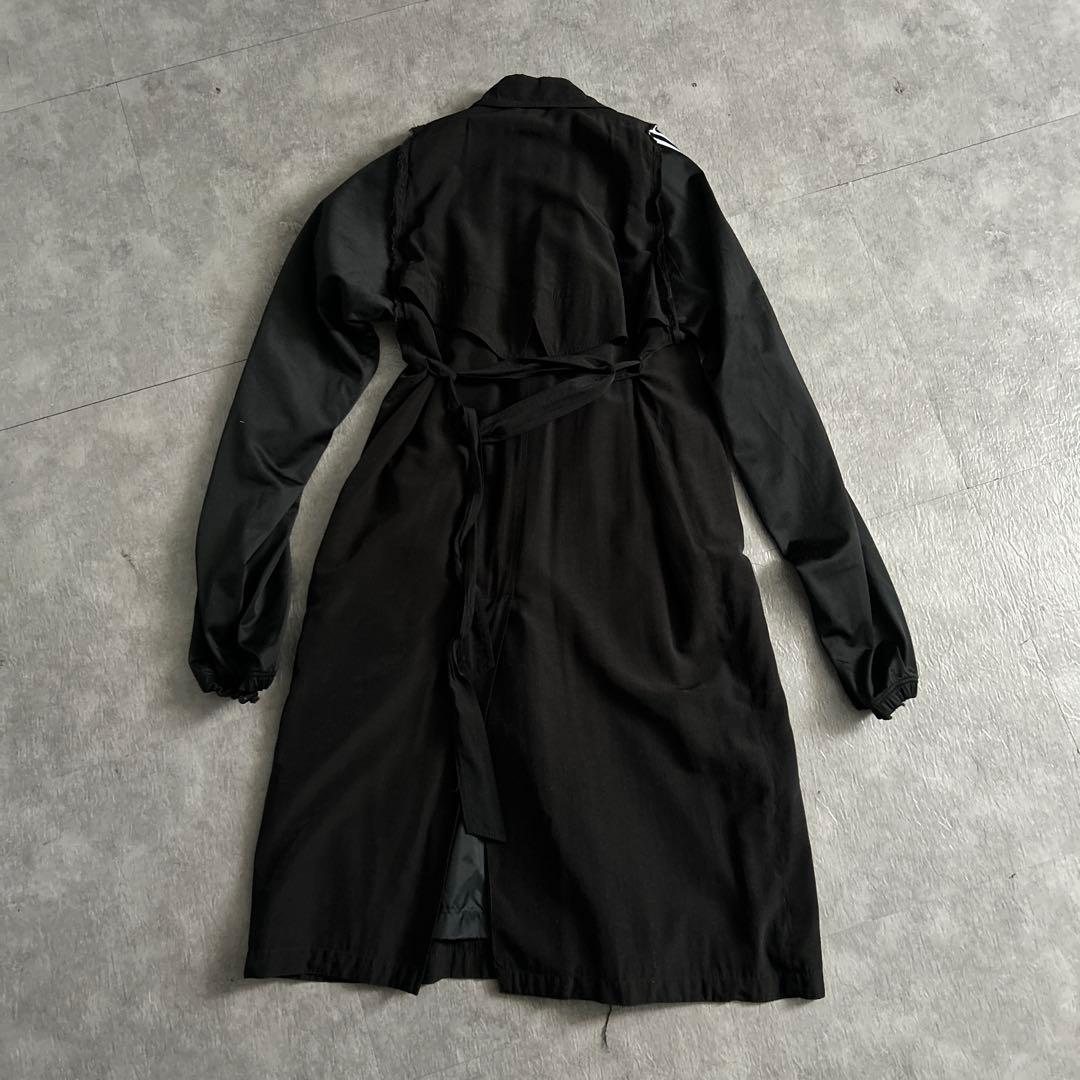 アディダス リメイク トレンチコートBIGオーバーサイズ - メルカリ