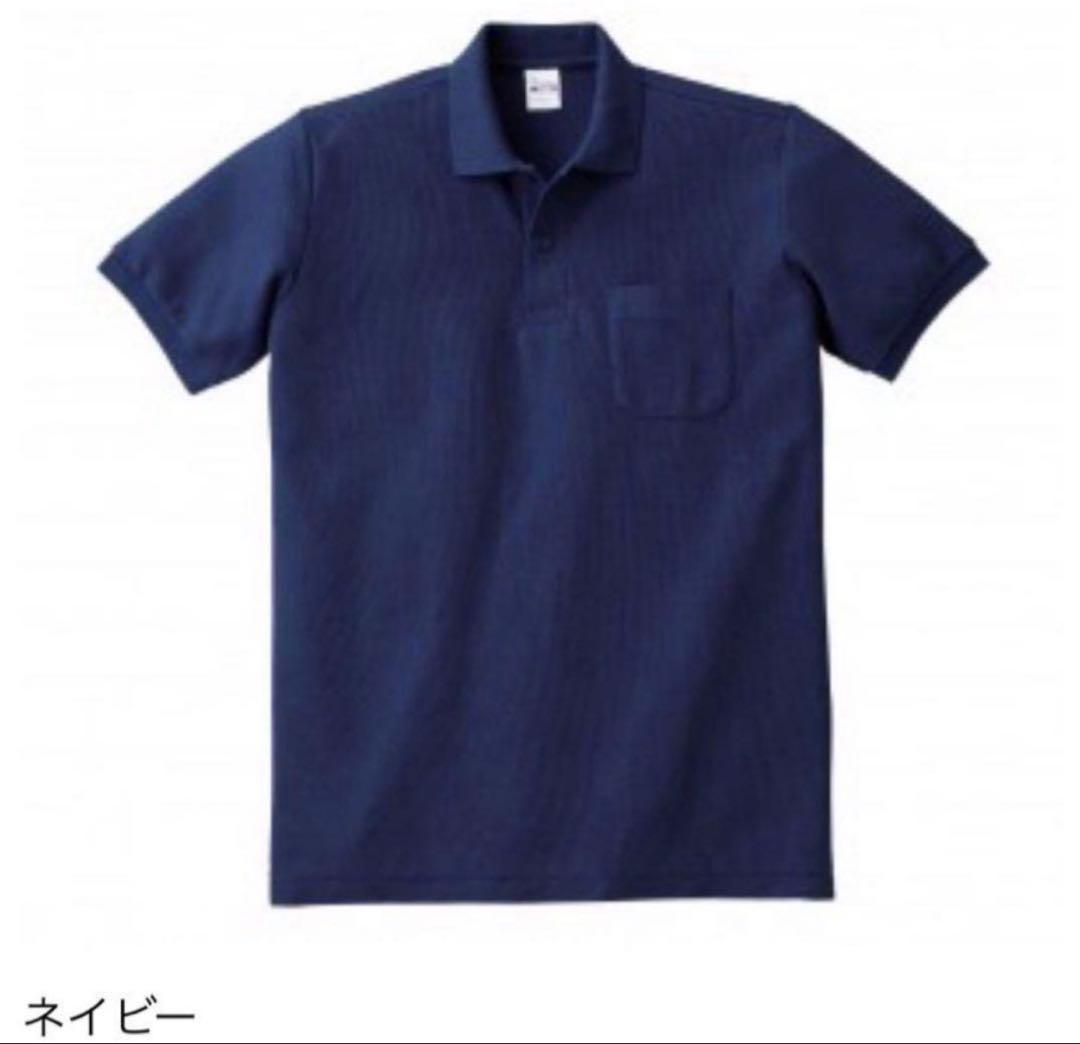 ネイビー ポロシャツ Lサイズ 未使用 - メルカリ