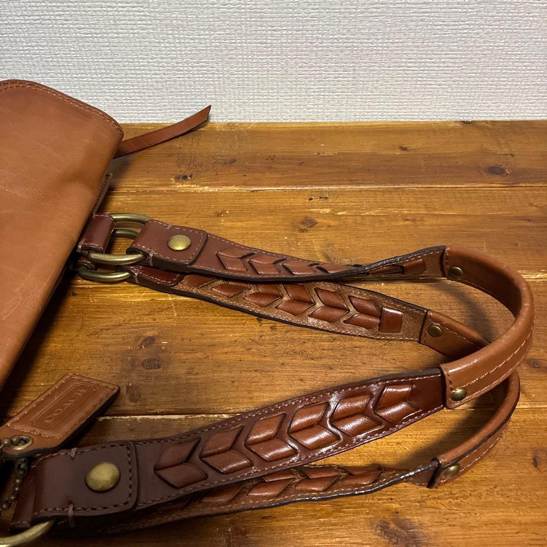 COACH オールドコーチ 本革 ヴィンテージF0793-11420 - メルカリ