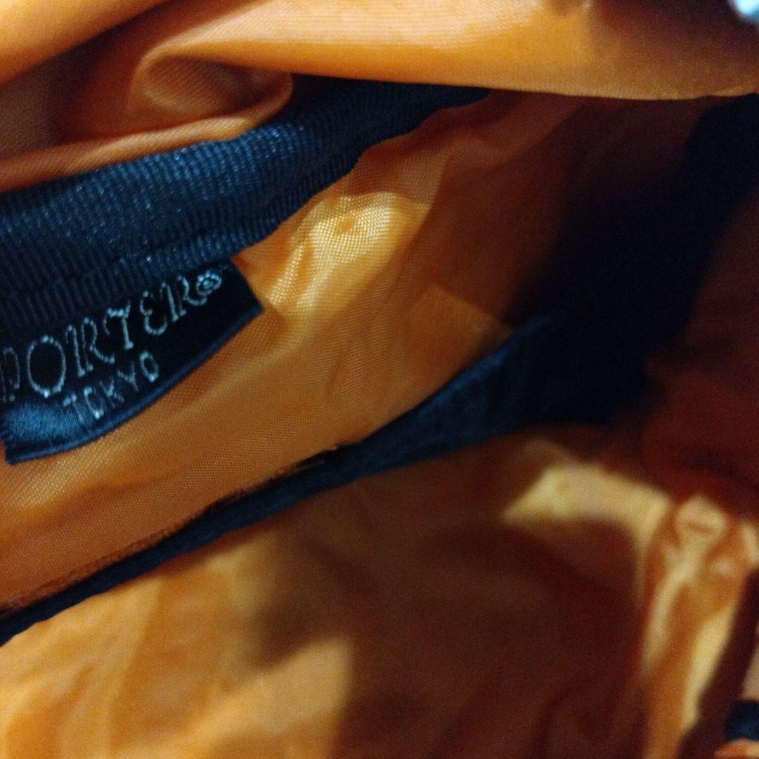 美品 PORTER ウィズリミテッド タンカー ボディバッグ ナイロン レザー