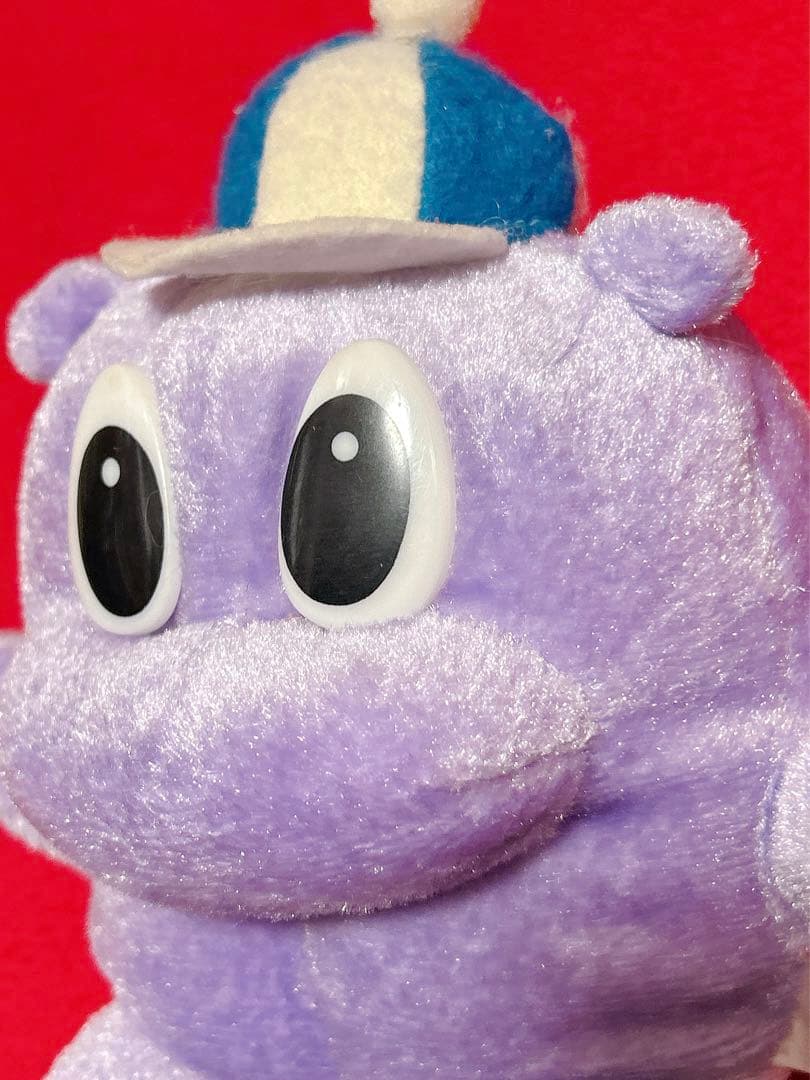 まんがはじめて物語 モグタン ぬいぐるみ パープル 昭和レトロ TBS