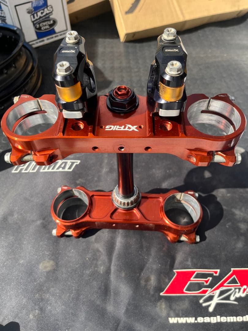 XTRIG ROCS PHDS付きKTM用 Xtrig ROCS Tech Triple Clamps PHDS Mounts KTM 2013-2022