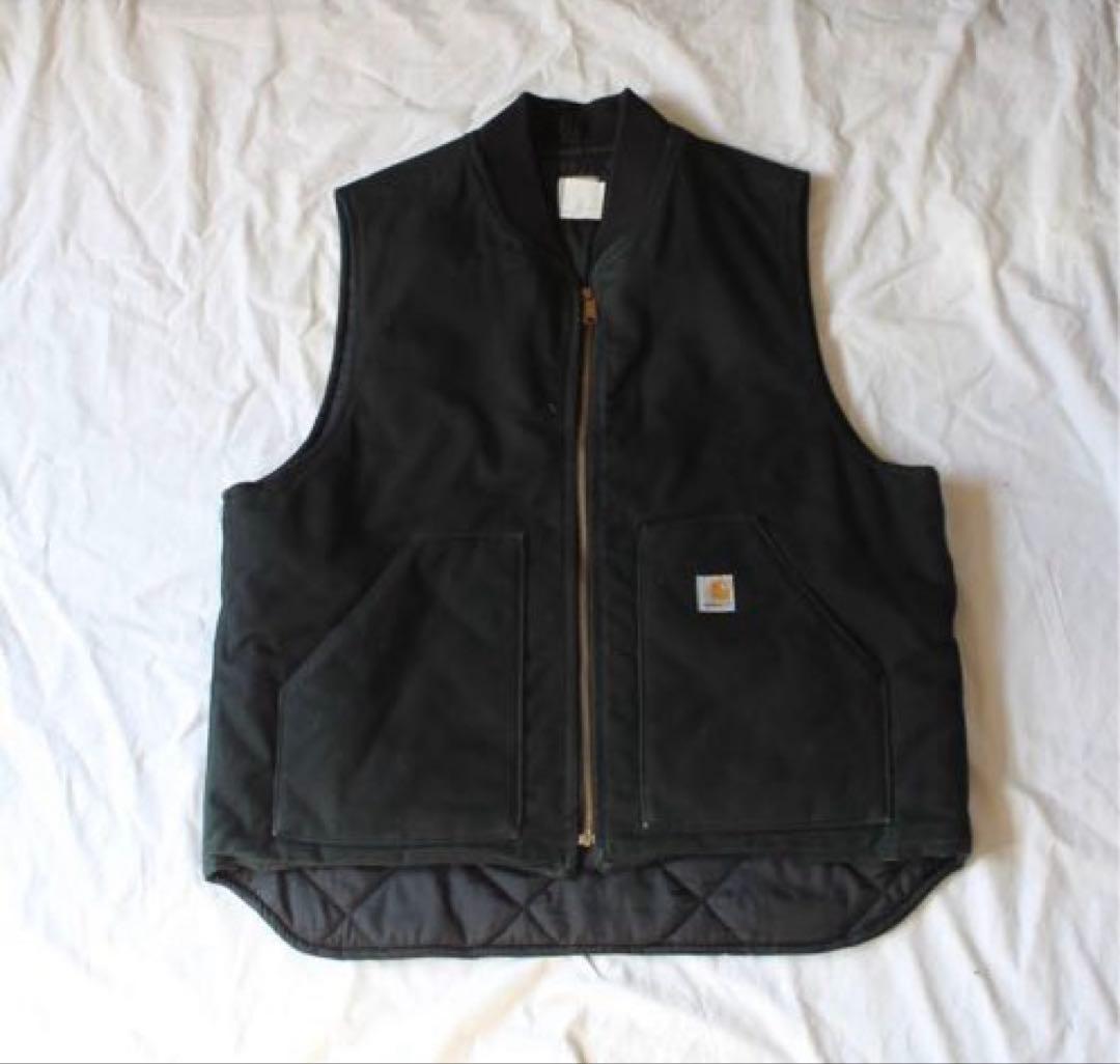 Carhartt VO1 ダックベスト ワークベスト BLK ブラック usa - メルカリ