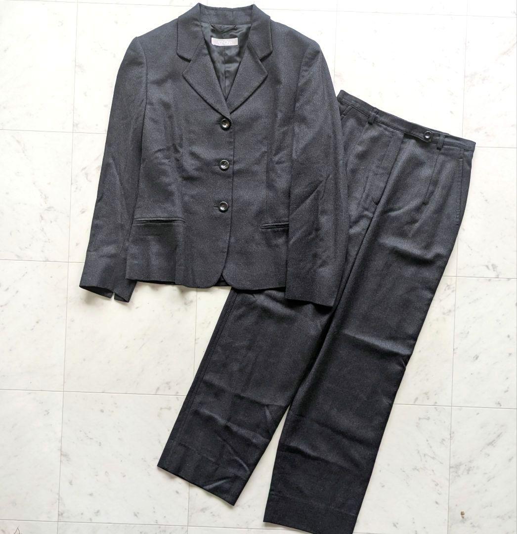 アニオナ AGNONA パンツスーツ カシミヤ セットアップ イタリア製